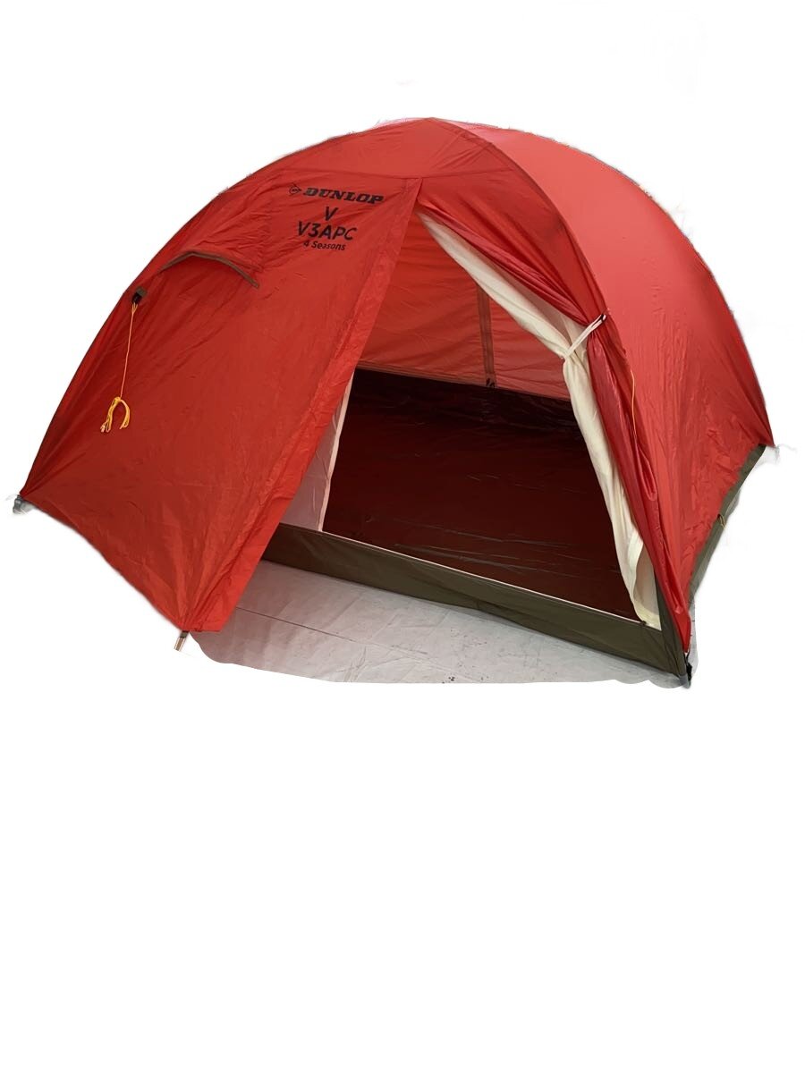 【中古】DUNLOP◆テント/ドーム/1~2人用/RED/v-3APC【スポーツ】