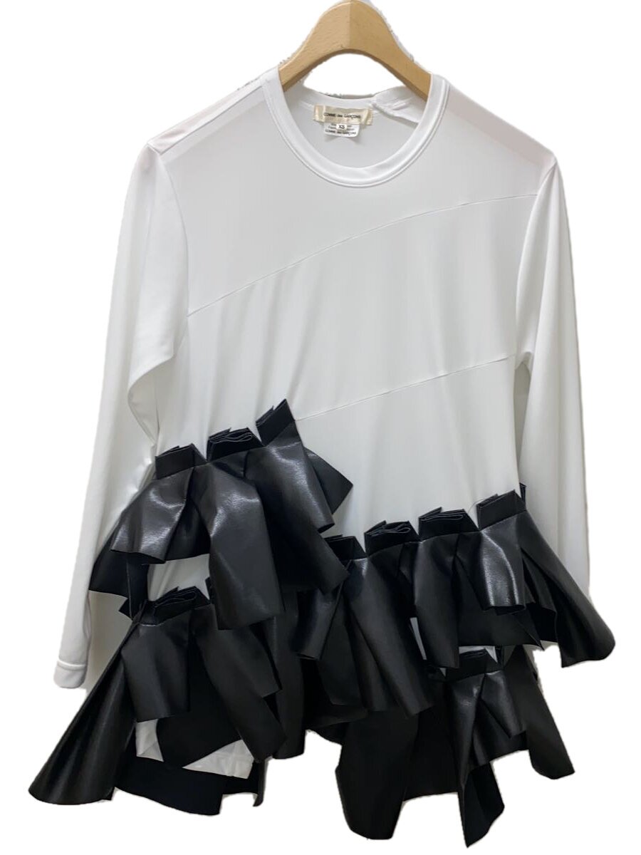 【中古】COMME des GARCONS◆トップス/XS/--/WHT/GN-T003/ad2024【レディース御召しもの】
