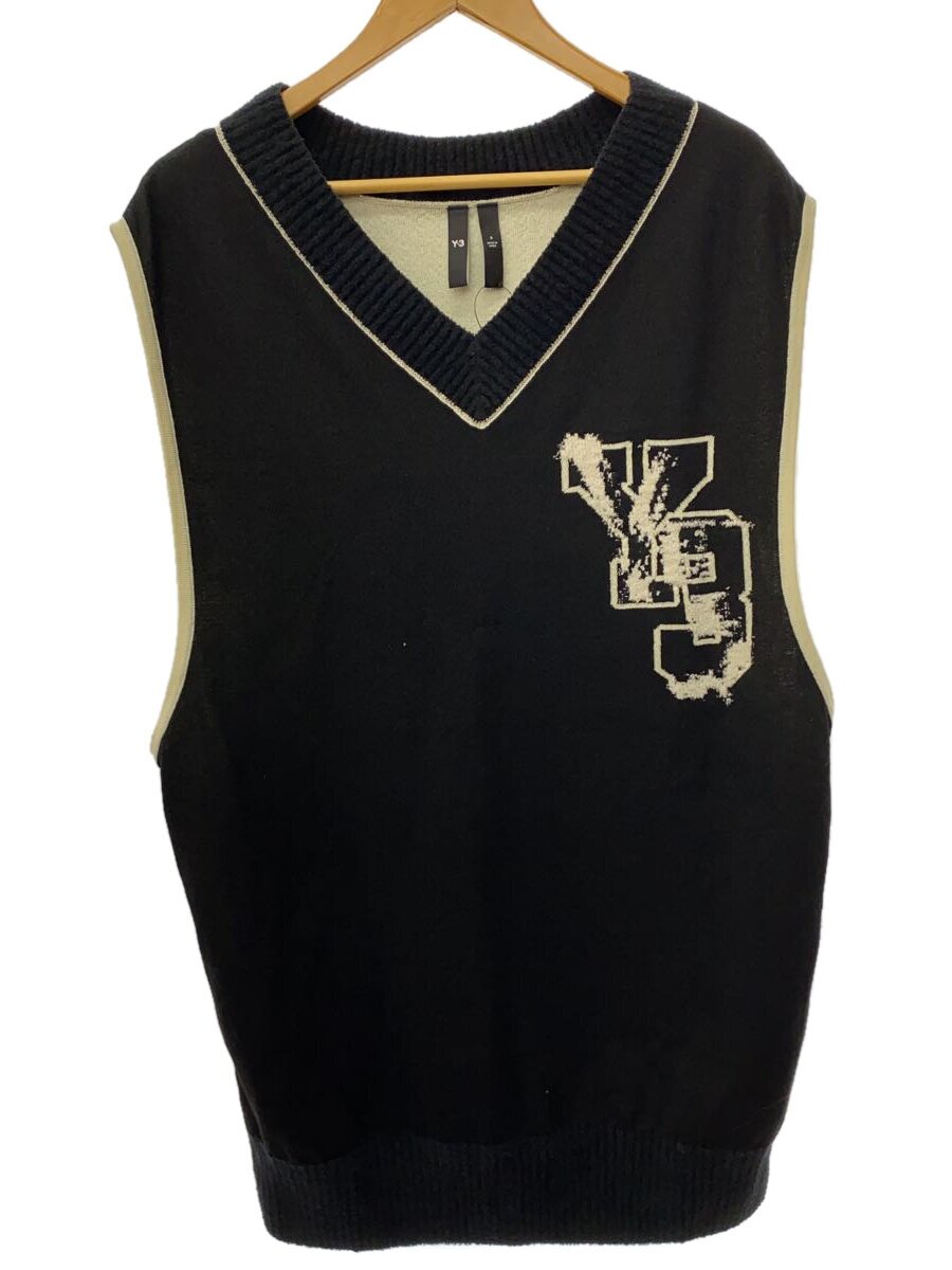【中古】Y-3◆ニット・セーター(厚手)/S/ポリエステル/BLK【メンズウェア】｜2ｎｄ STREET 店