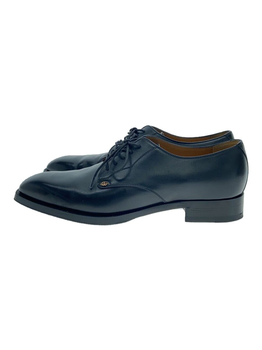 【中古】GUCCI◆ドレスシューズ/UK7.5/BLK/レザー/643621/GGマーモント レザードレスシューズ//【シューズ】|2nd STREET 店