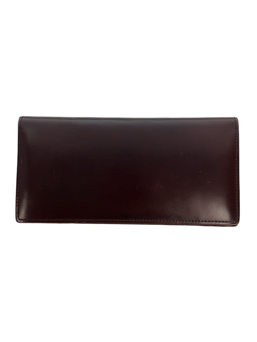 【中古】SOMES SADDLE◆長紙入れ/なめし革/赤銅色/無地/メンズ/小傷有/SOMES SADDLE/ソメスサドル【服飾雑貨他】