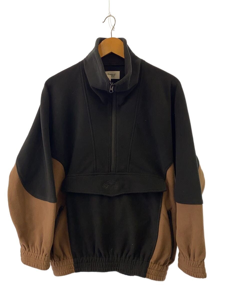 【中古】IASOF◆フリースジャケット/1/ポリエステル/BLK【メンズウェア】|2nd STREET 店