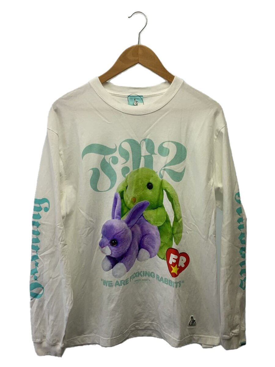 【中古】#FR2◆FR2/長袖プルオーバー/M/綿織物/白いこと【メンズウェア】