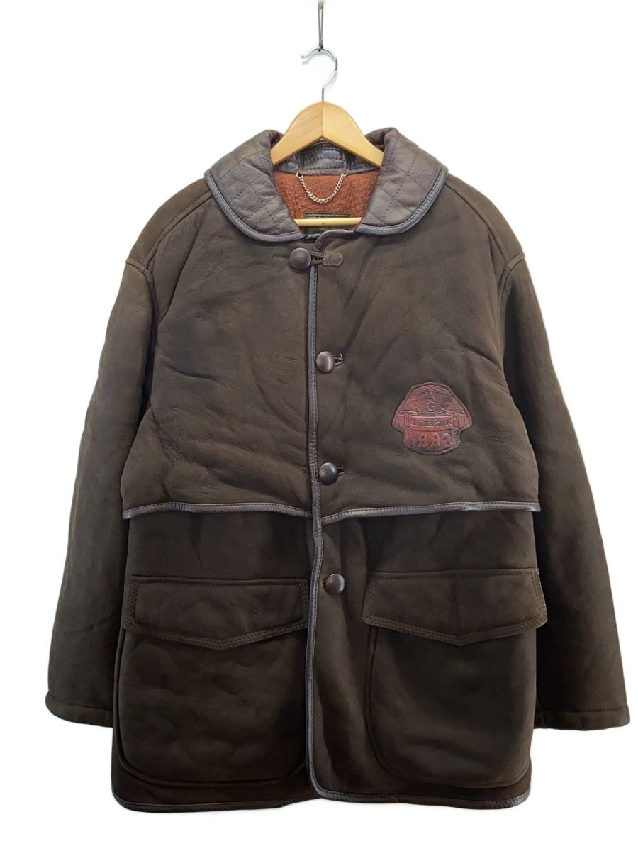 【中古】albino gardin/コート/50/レザー/BRW/【メンズウェア】|2nd STREET 店