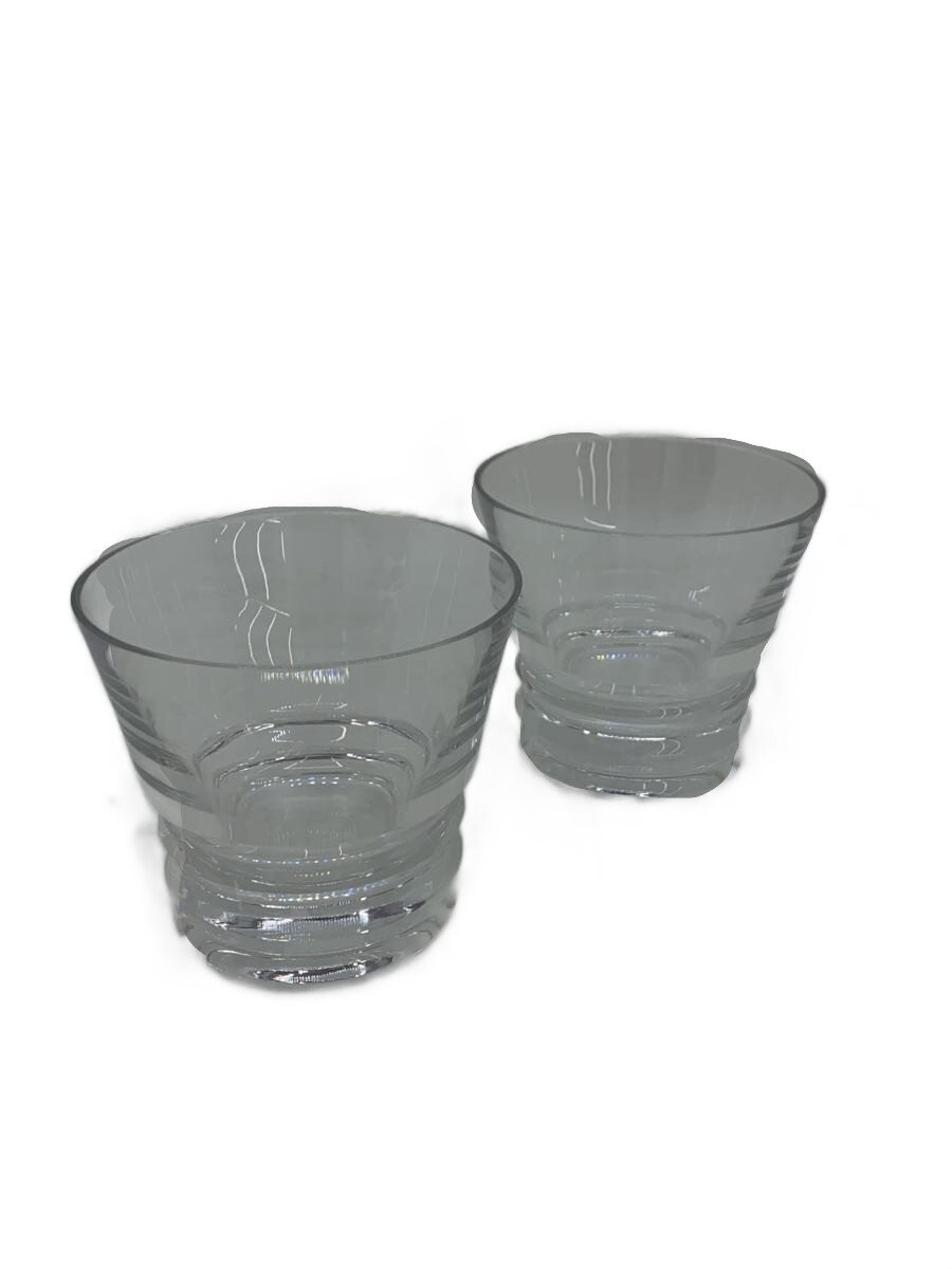 【中古】Baccarat◆水飲み/2点仕かける/CLR/ベガ【勝手もと機材】 グラス・タンブラー-その他