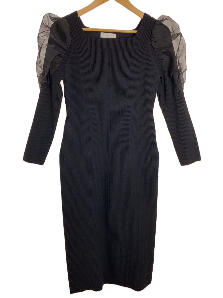 【中古】CELFORD◆長袖衣装/38/ポリエステル/BLK/CWN0231081【レディース御召しもの】
