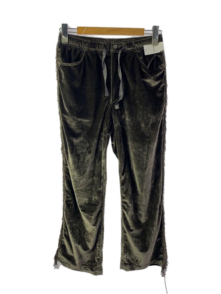 【中古】Needles◆24AW/FRING STRING EASY PANT/引っ切り無いズボン下/XS/ポリエステル/GRN/PU232【メンズウェア】