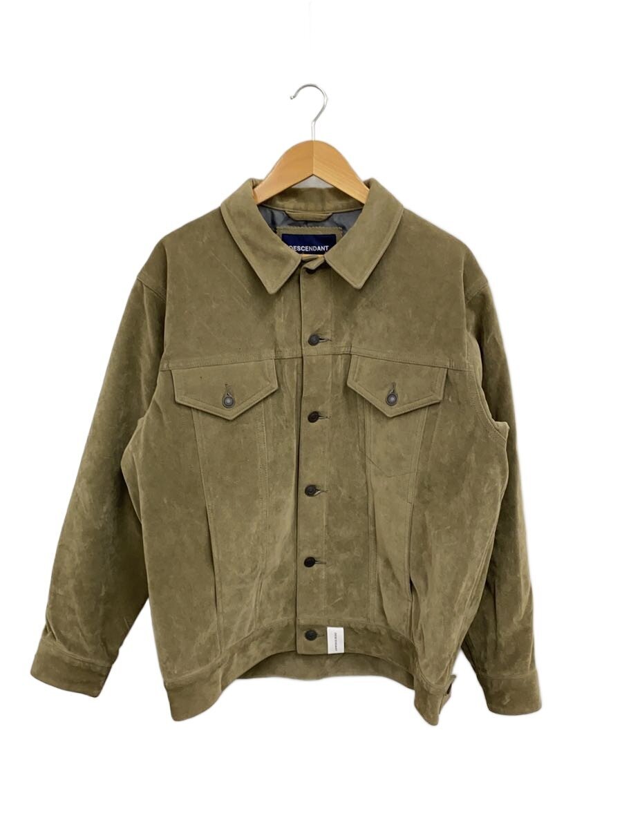 【中古】DESCENDANT◆ジャケット/3/フェイクレザー/KHK//【メンズウェア】|2nd STREET 店