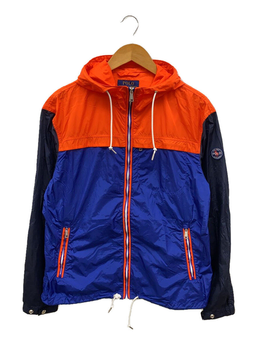 【中古】POLO RALPH LAUREN◆ナイロン上衣/M/ナイロン/BLU//【レディース御召しもの】