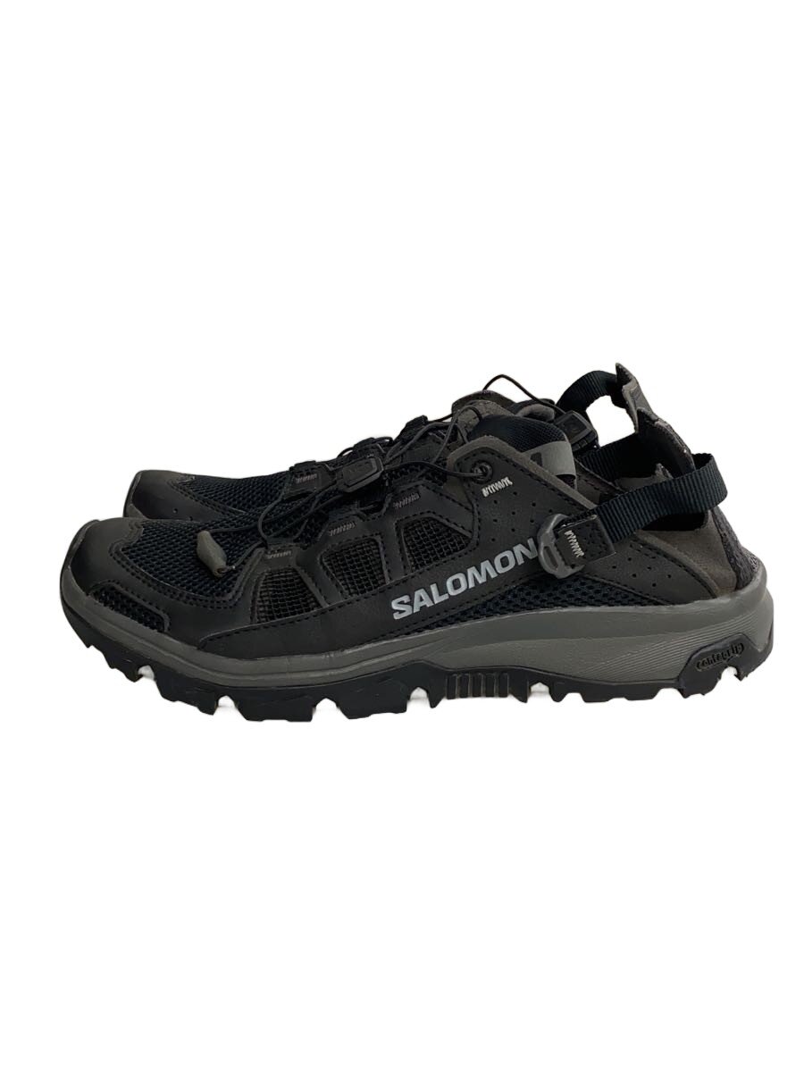 【中古】salomon◆ローカットスニーカー/26糎/BLK/471151【シューズ】