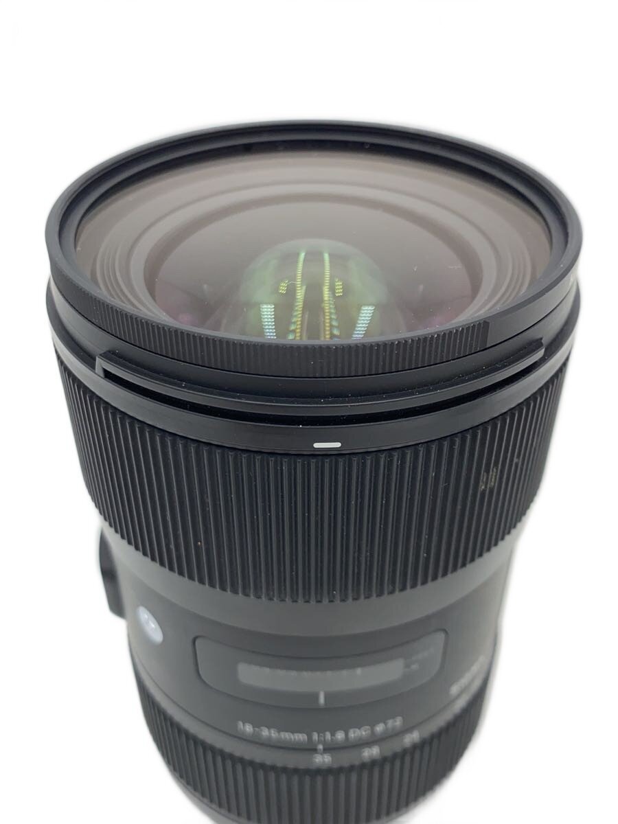 【中古】SIGMA◆水晶体 18-35粍 F1.8 DC HSM [ニコン用]【写真機】