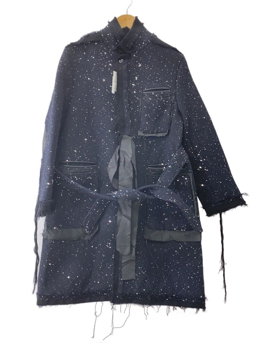 【中古】Midorikawa◆厚地の外套/S/羊毛/BLK/MD21FW-JK04//【メンズウェア】