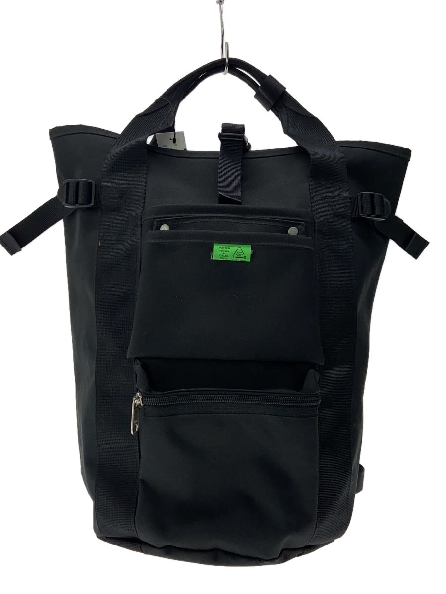 【中古】PORTER◆背嚢/--/BLK/無地/782-08699/UNION【御徒面子】