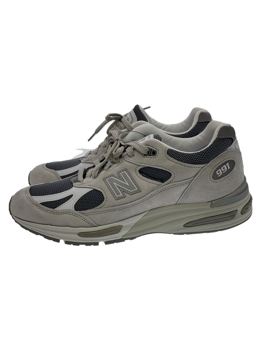 【中古】NEW BALANCE◆U991/薄墨色/28糎/GRY【シューズ】