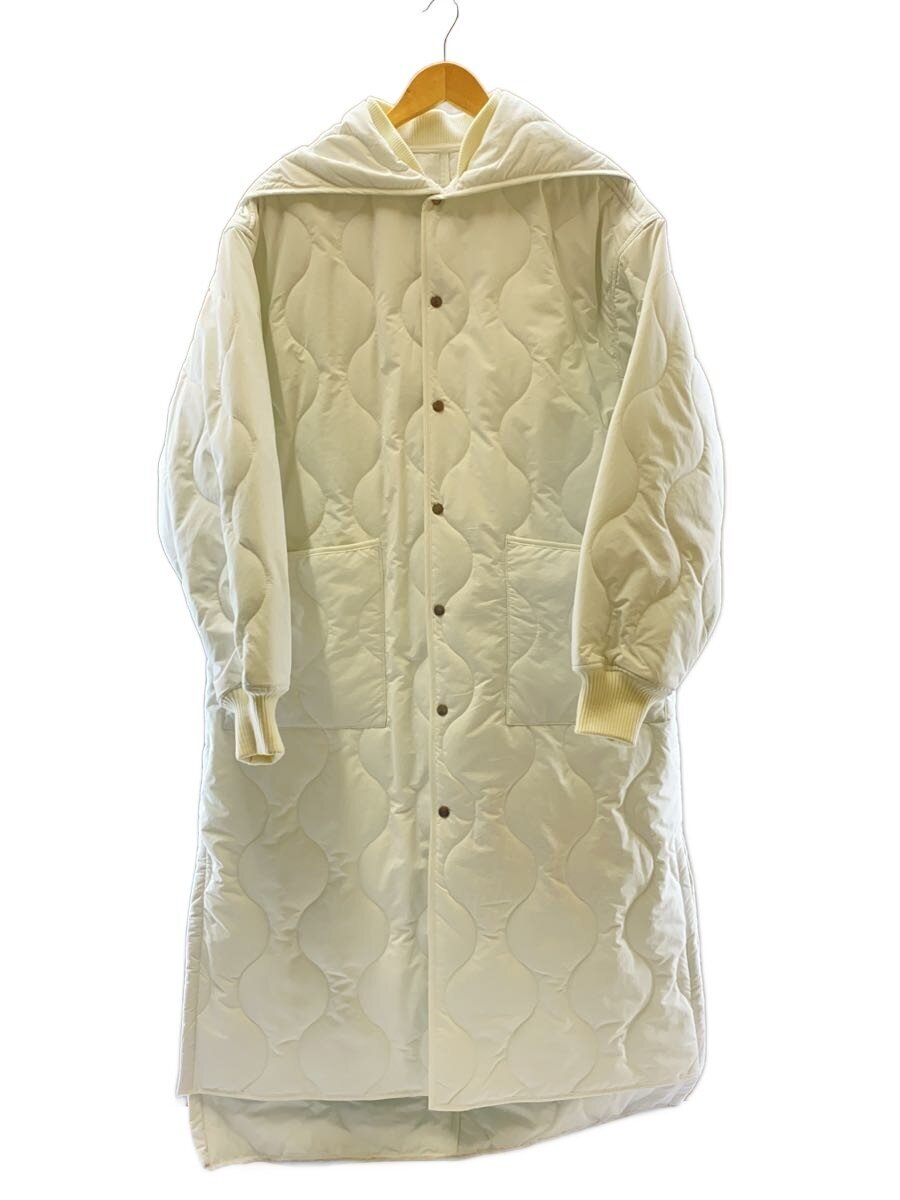 【中古】HERIN.CYE◆厚地の外套/FREE/ポリエステル/WHT/無地/530eam30-0020【レディース御召しもの】