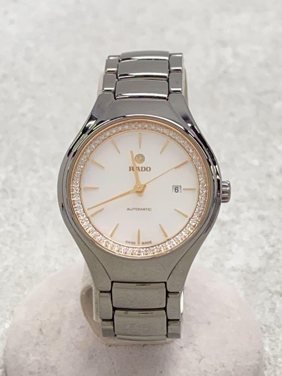 【中古】RADO◆自動小銃巻ウォッチ/アナログ/R27243852/       20231118日差+29【服飾雑貨他】