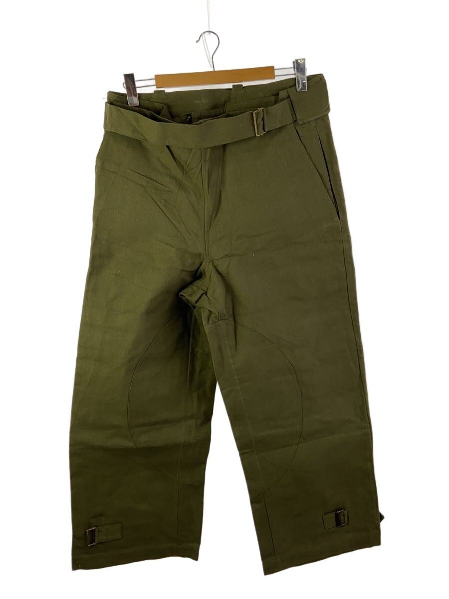 【中古】FRENCH MILITARY◆40s VintageFrenchArmymotorcyclePantsボトム/--/--/KHK・モーターサイクル【メンズウェア】|2nd STREET 店