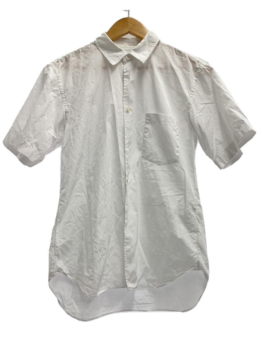 【中古】COMME des GARCONS HOMME DEUX◆半袖プルオーバー/S/綿織物/WHT//【メンズウェア】