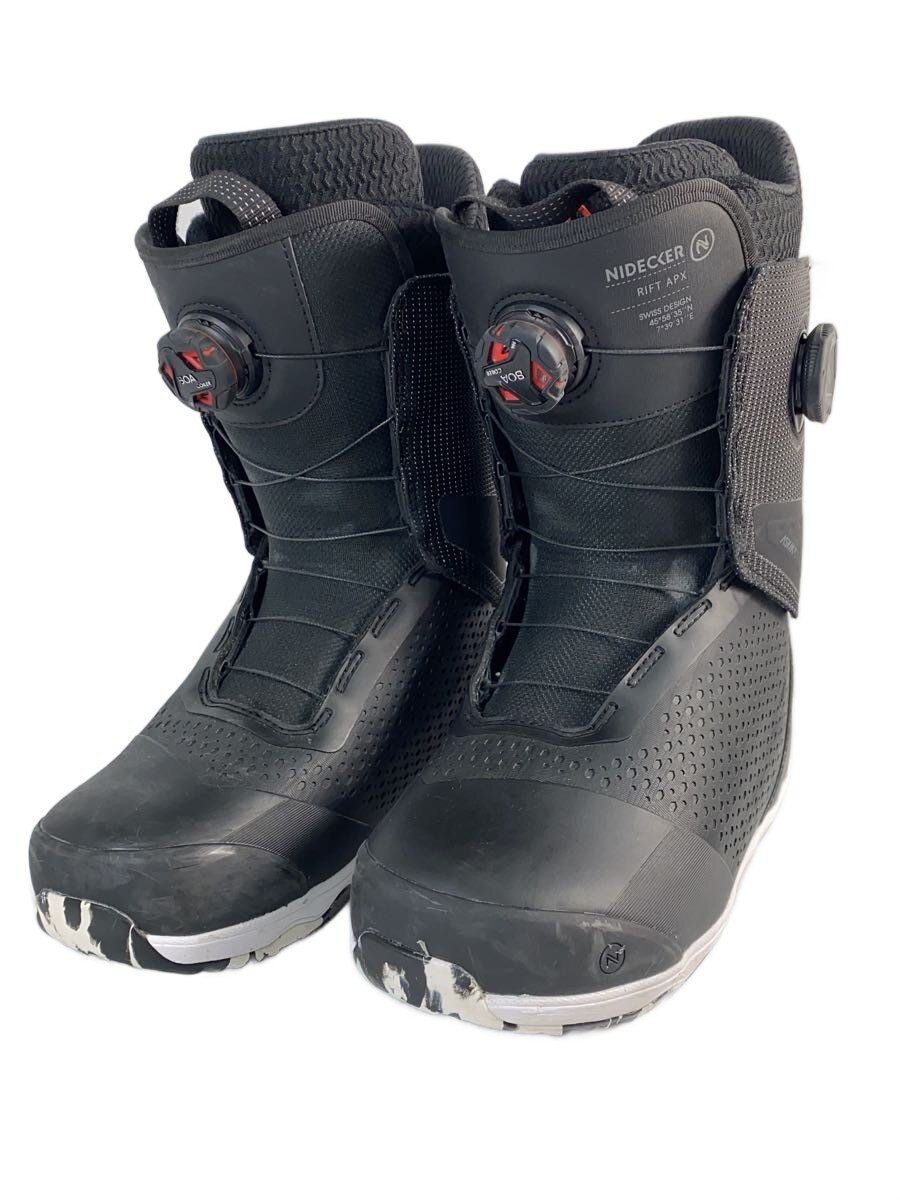 【中古】NIDECKER/スノーボードブーツ/26.5cm/BOA/BLK/RIFT APX【スポーツ】