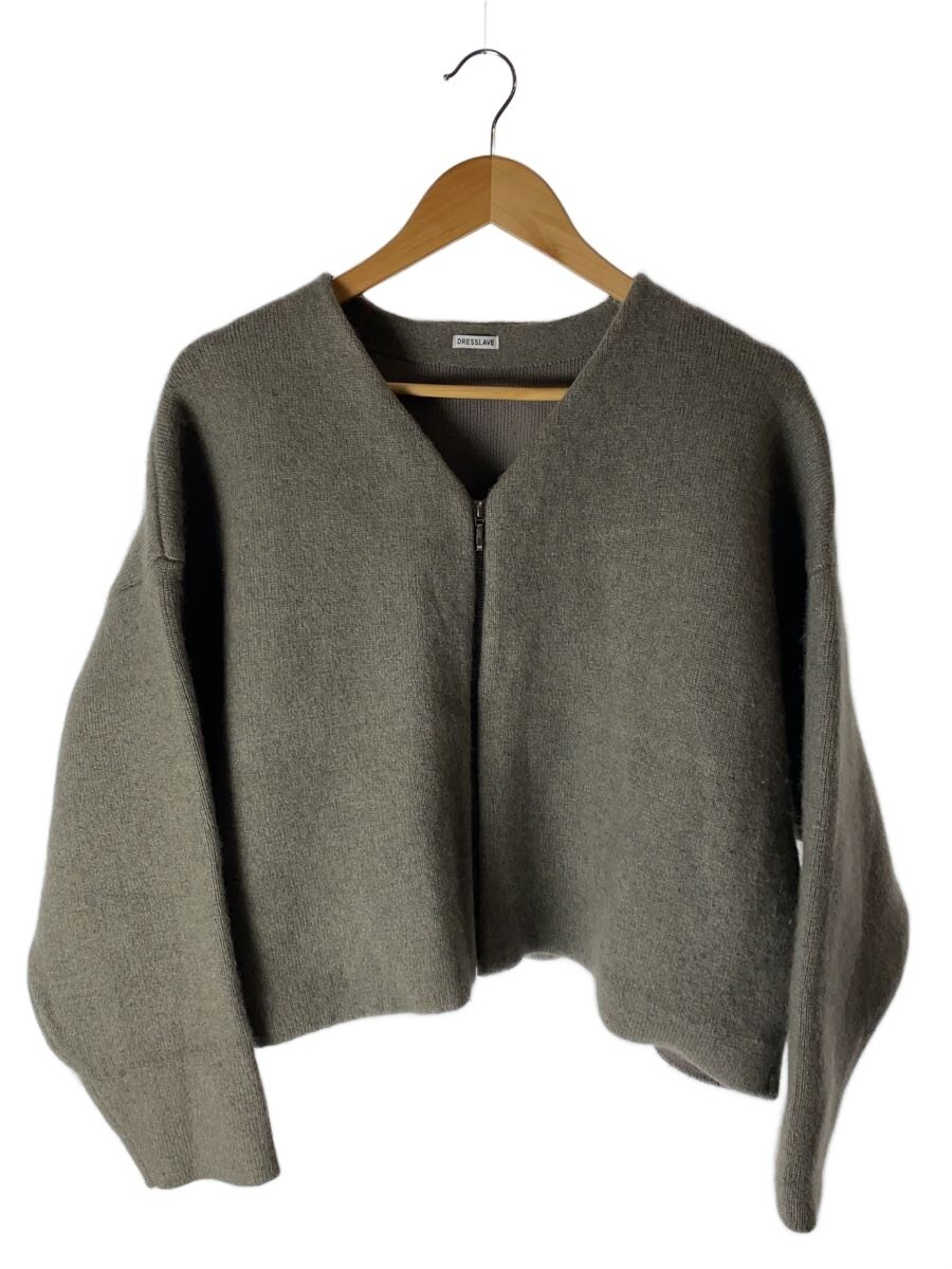 【中古】DRESSLAVE◆ブルゾン/--/ポリエステル/GRY【レディースウェア】｜2ｎｄ STREET 店