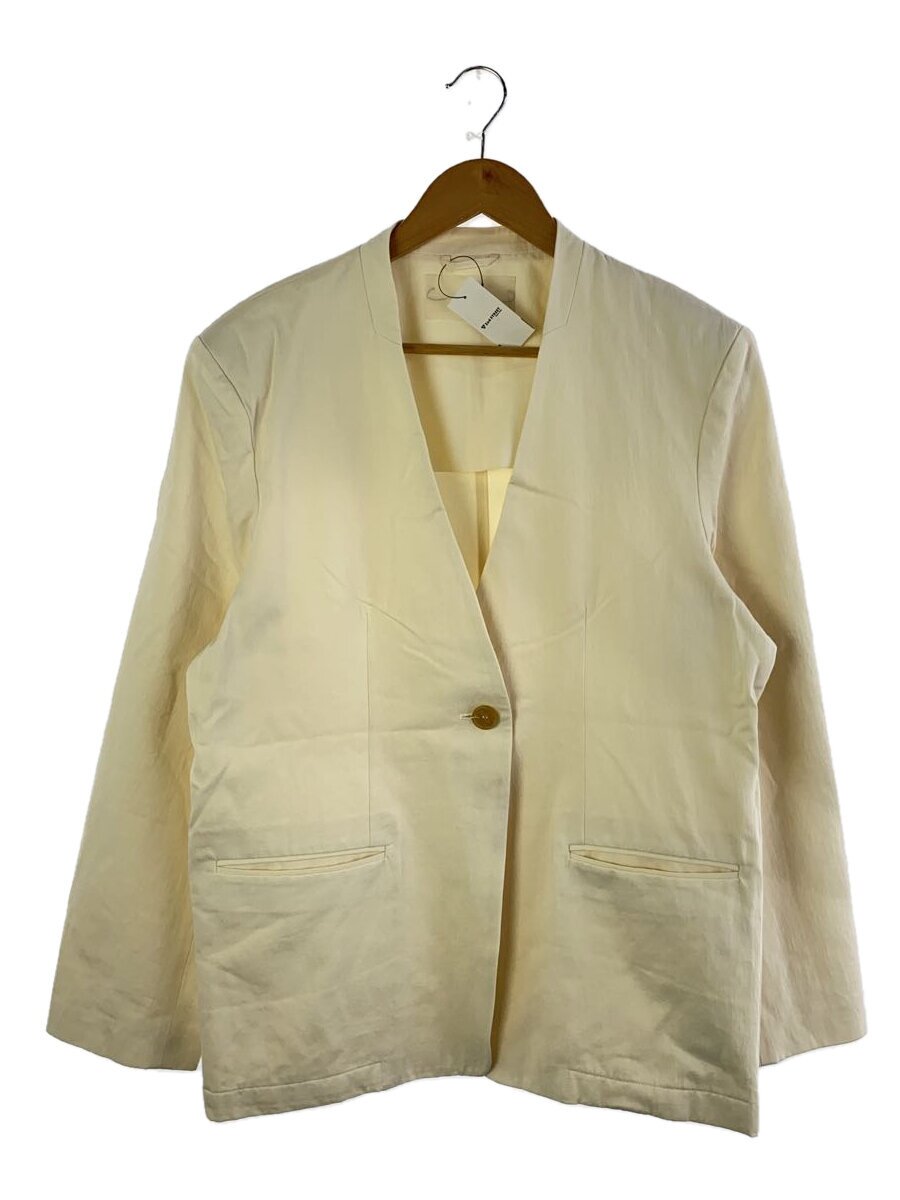 【中古】TODAYFUL◆25SS/Collarless Twill Jacket/38/コットン/IVO/12510106【レディースウェア】|2nd STREET 店