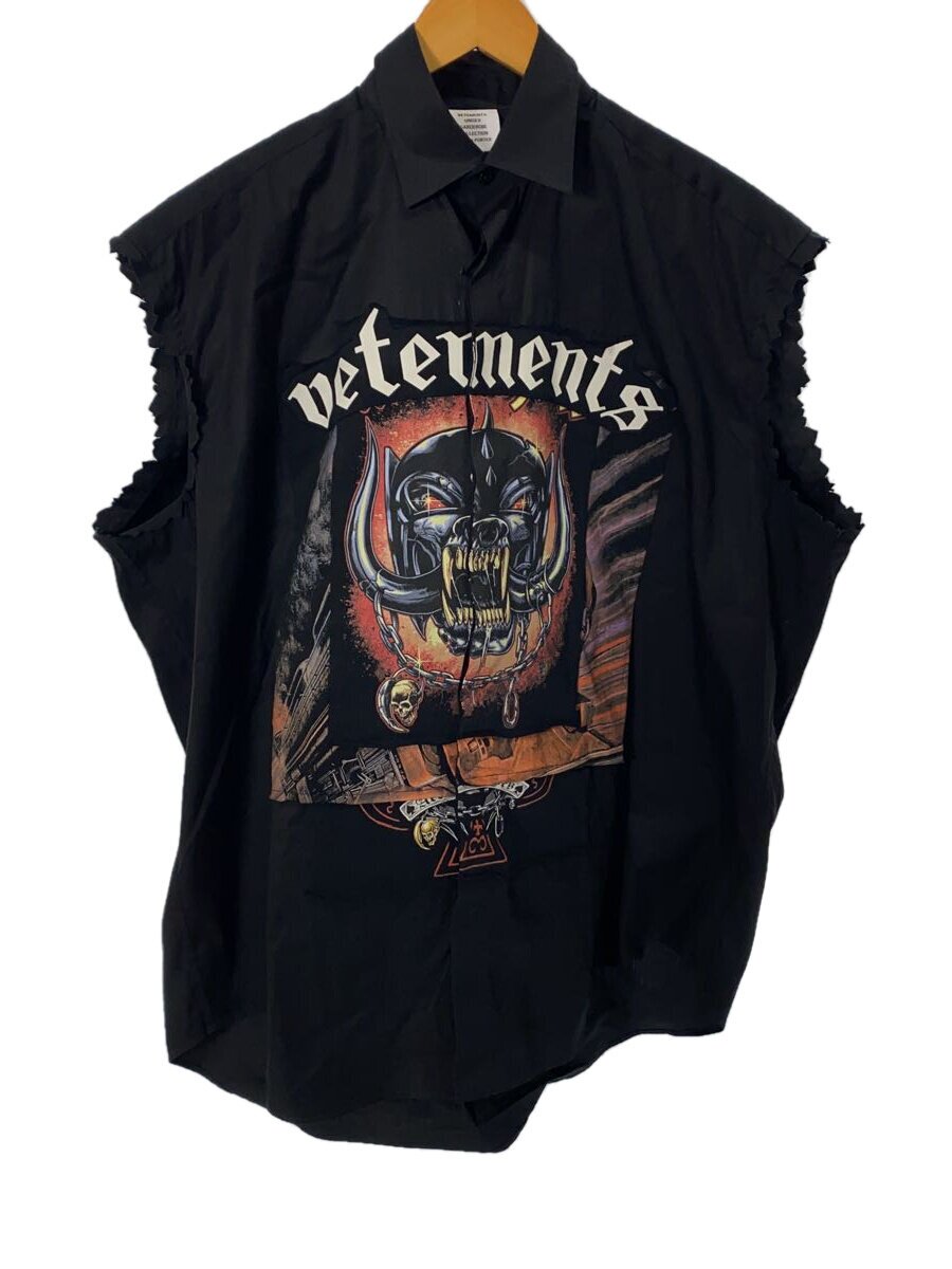 【中古】VETEMENTS◆24SS/MOTORHEAD SLEEVELESS JERSEY Shirt/シャツ/M/コットン/UE64SH25【メンズウェア】｜2ｎｄ STREET 店