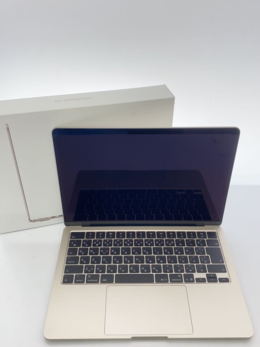 【中古】Apple◆MacBookAir/MW0Y3J/A/13インチ/M4チップ/16GBメモリ/256GBストレージ/2025【パソコン】