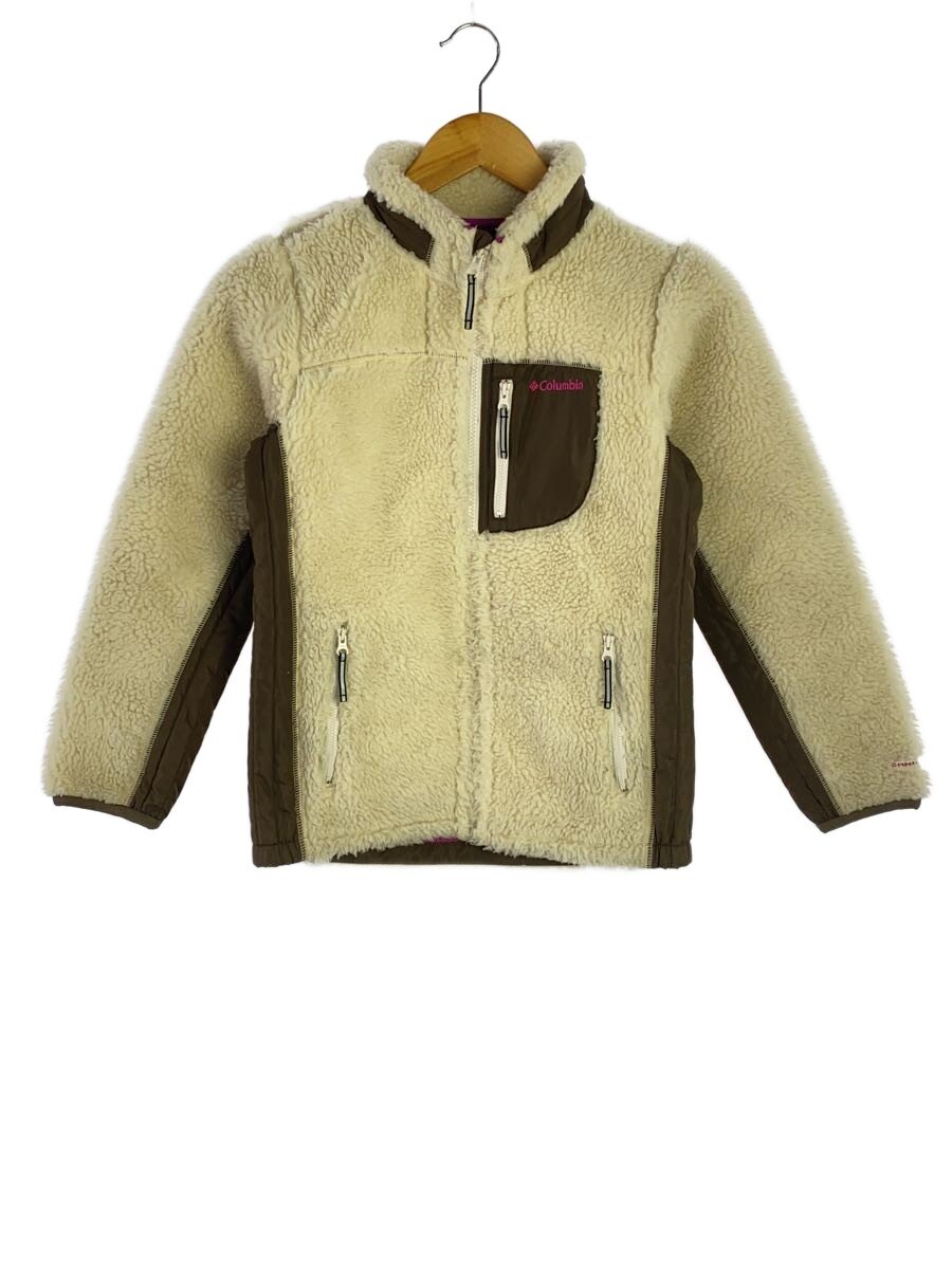【中古】Columbia◆フリースジャケット_PY3003/M/ポリエステル/IVO【レディース御召しもの】