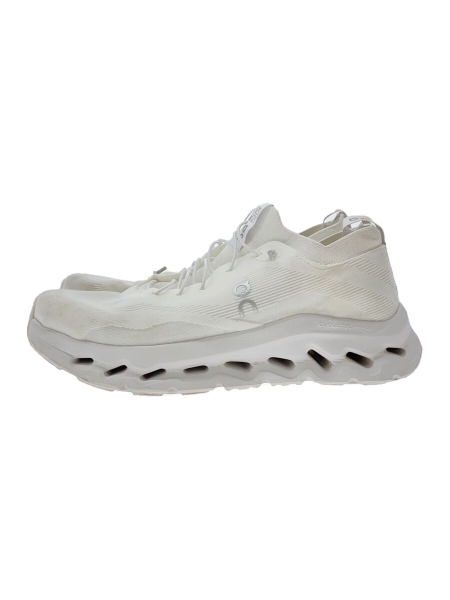 【中古】LOEWE◆ローカットスニーカー/27.5珊/WHT/3md30332422/総べてに黄ばみあり【シューズ】