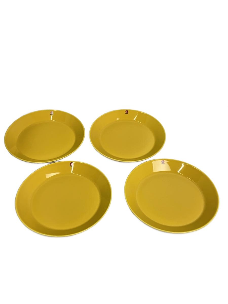 【中古】iittala◆一皿/4点仕掛ける/YLW【勝手もと属具】 皿・プレート-食器-食器・カトラリー・グラス