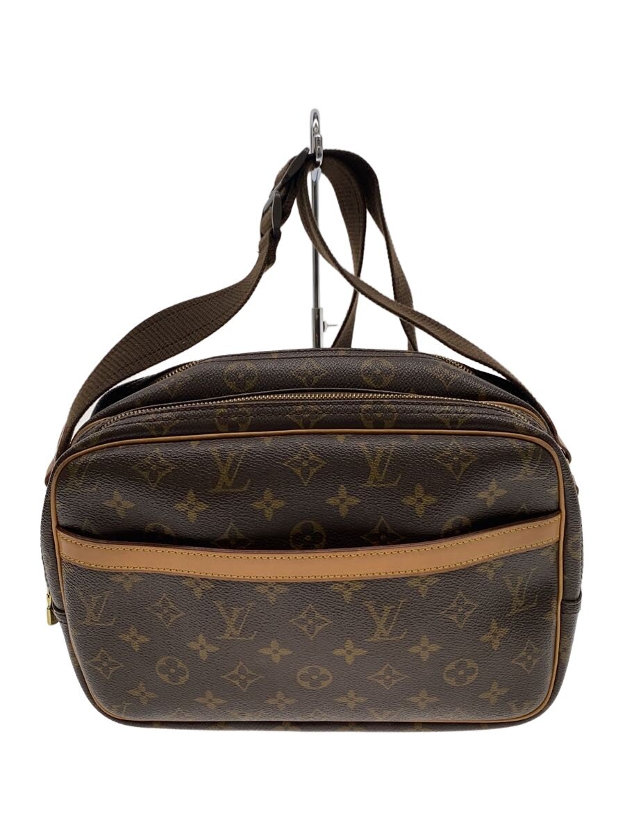 【中古】LOUIS VUITTON◆リポーターPM_モノグラム・キャンバス/PVC/BRW【バッグ】｜2ｎｄ STREET 店