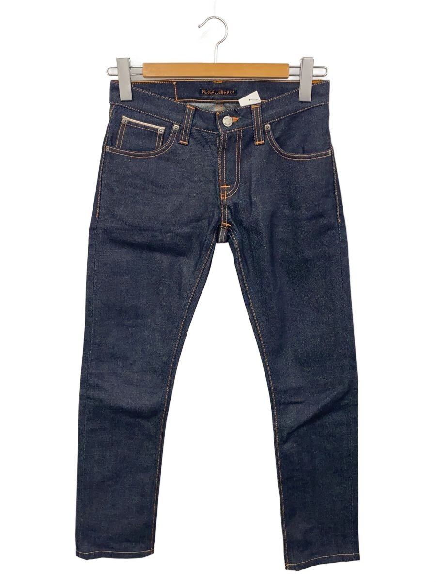 【中古】NUDIE JEANS◆下つ方/26/ジーンズ/NVY/1003344【レディース御召しもの】