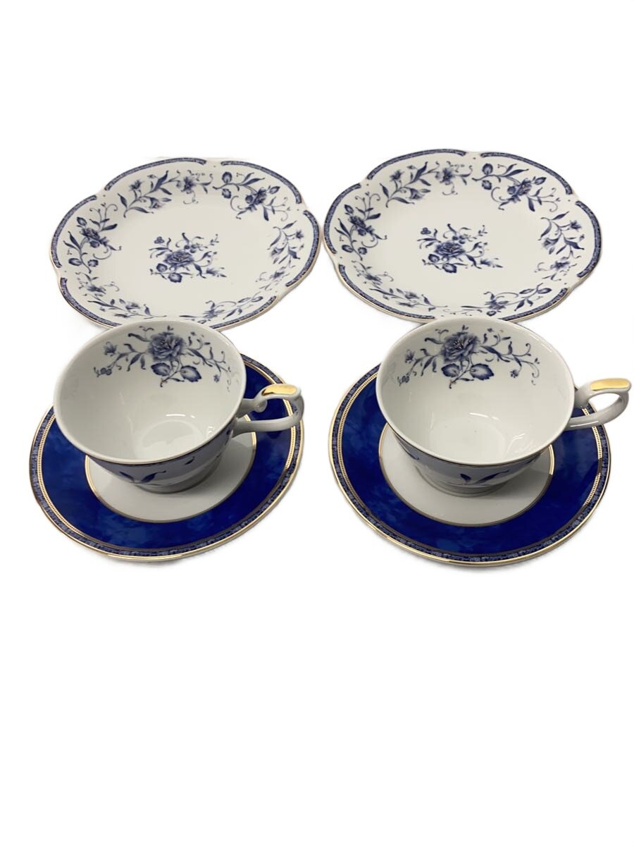 【中古】NARUMI◆カップ&ソーサー/6点セット/ホワイト/40721-32583【キッチン用品】