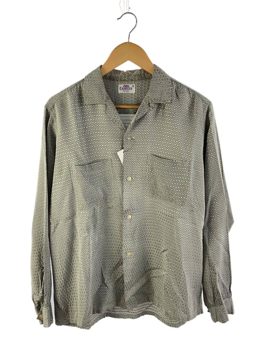【中古】CAMPUS◆50s～/長袖プルオーバー/M/--/GRY//【メンズウェア】