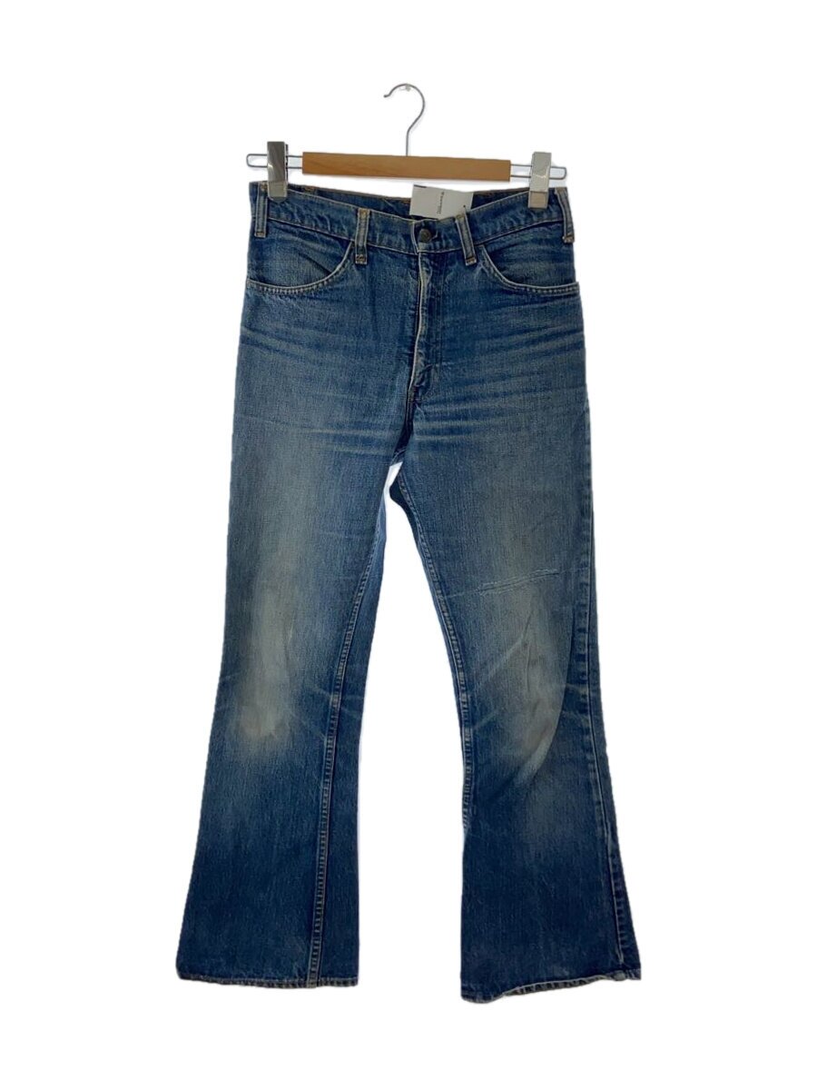 【中古】Levi’s◆ブーツカットパンツ/30/ジーンズ/IDG/646-0217/名取り草裏4/オレンジ色ため桶【メンズウェア】