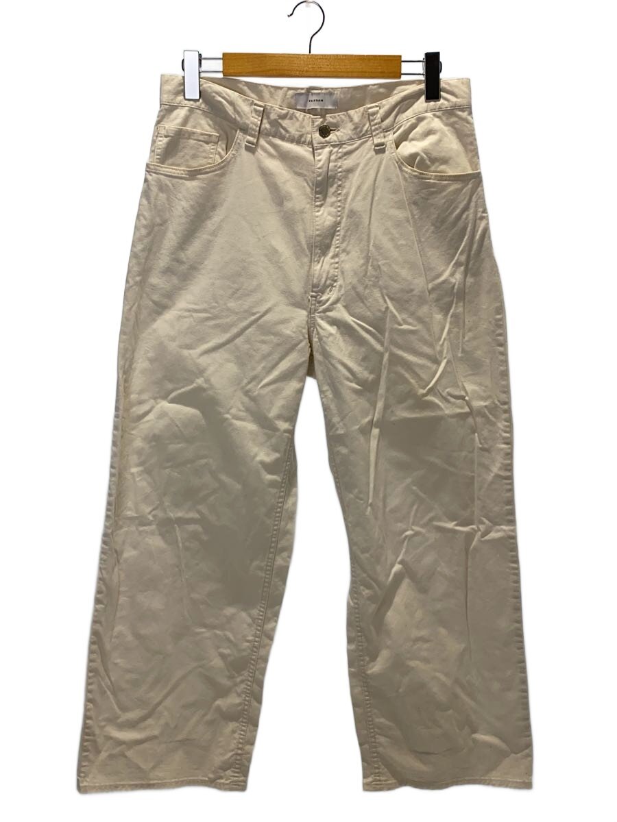 【中古】FACETASM◆BIG HEART PANTS /--/コットン/WHT/MIMI-PT-M02//【メンズウェア】｜2ｎｄ STREET 店