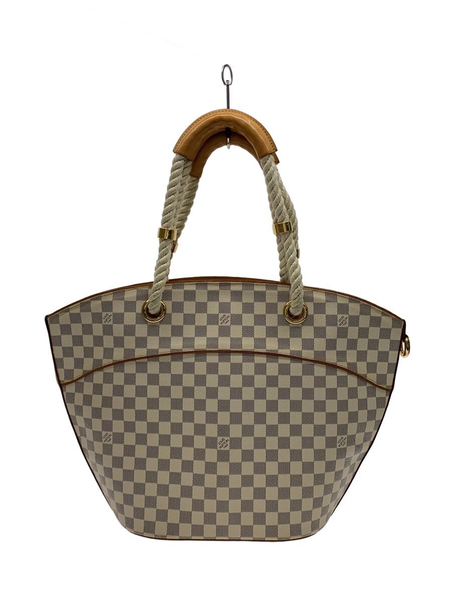 【中古】LOUIS VUITTON◆ポンプロンGM_ダミエ・アズール/PVC/WHT【バッグ】｜2ｎｄ STREET 店 66,913円