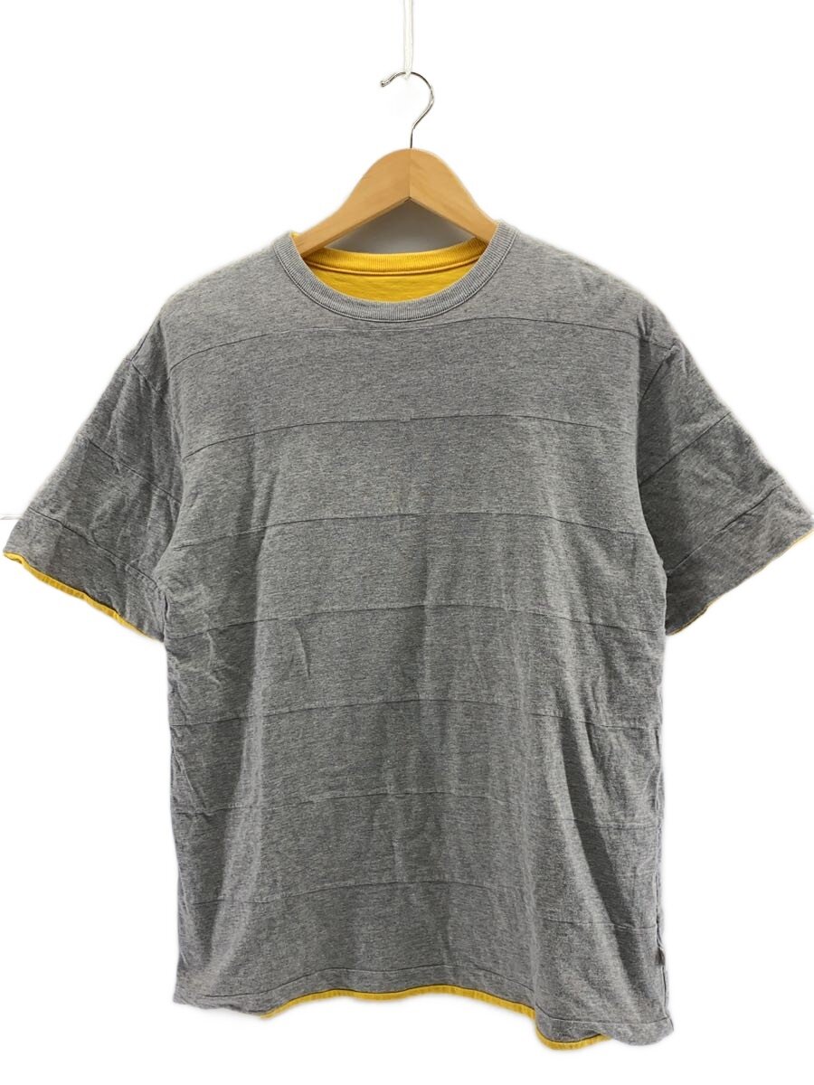 【中古】GOOD ENOUGH◆ティーシャツ/--/綿織物/GRY【メンズウェア】