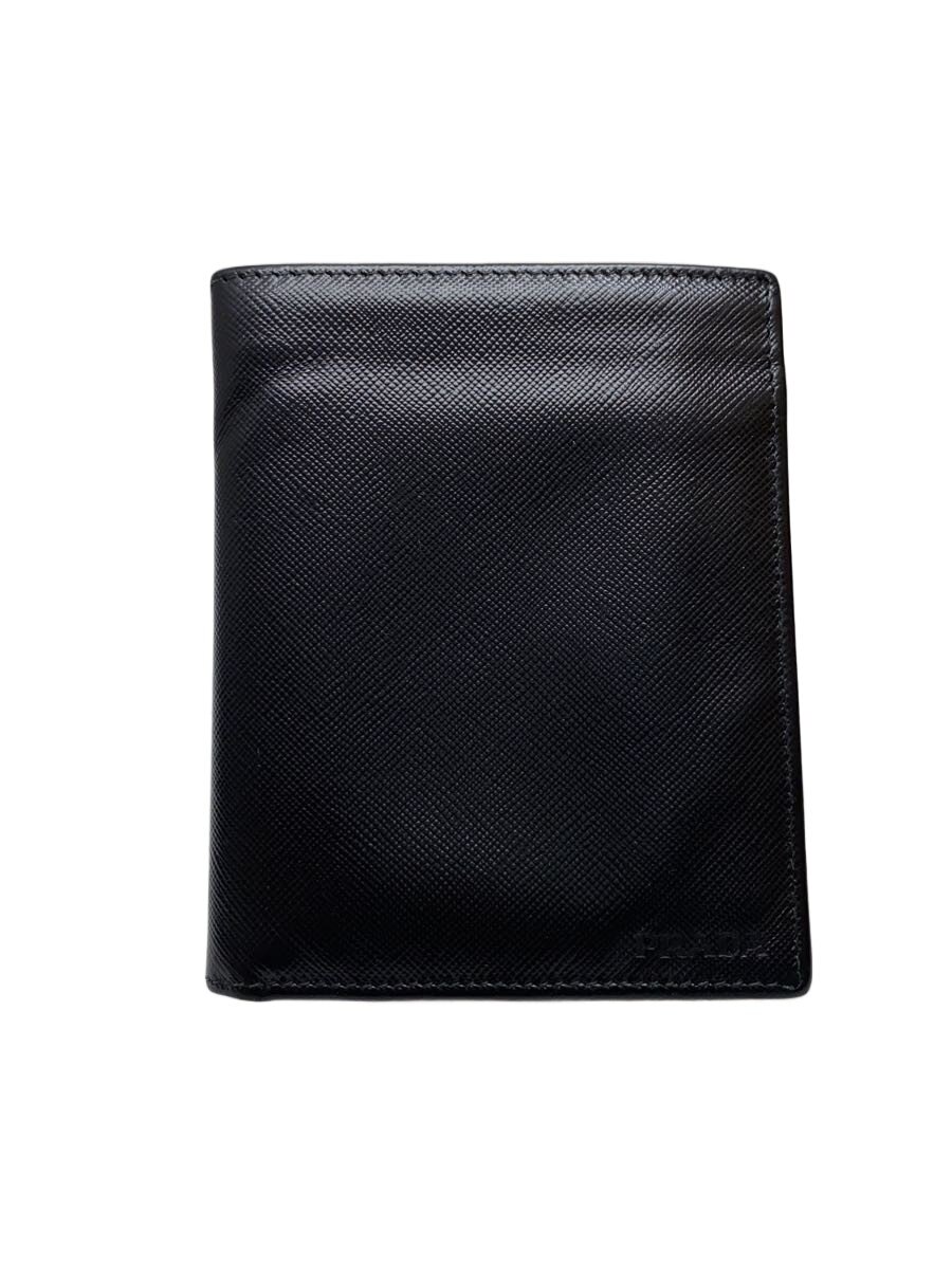 【中古】PRADA◆カードケース/牛革/BLK/無地/メンズ【服飾雑貨他】｜2ｎｄ STREET 店