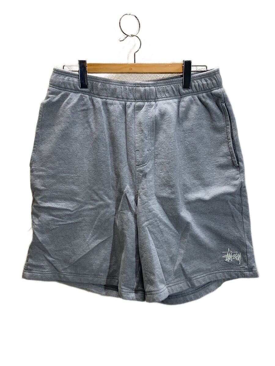 【中古】STUSSY◆25SS/DOUBLE LAYER JERSEY SHORT遊撃手ズボン下/M/綿織物/GRY/112328【メンズウェア】