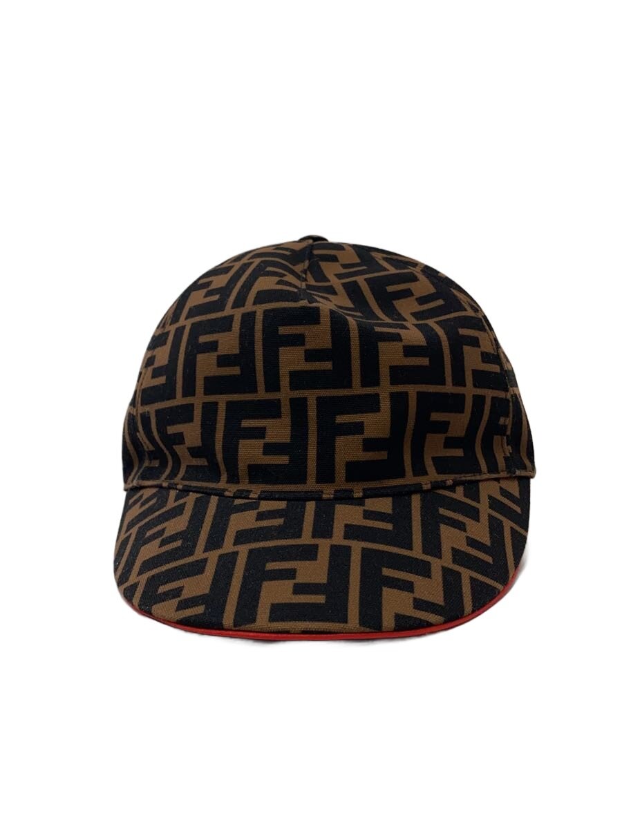 【中古】FENDI◆旗がしら/--/綿織物/BEG/総柄/レディース【服飾雑貨他】