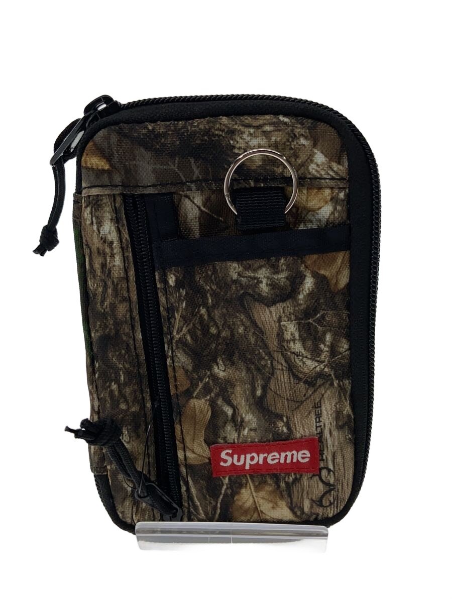 【中古】Supreme◆19AW/Small Zip Pouch/Real Tree/合切袋/--/KHK/間鴨フラ【御徒面子】