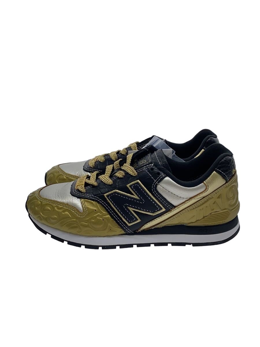 【中古】NEW BALANCE◆ローカットスニーカー/23珊/GLD/コマーシャル996FMG【シューズ】