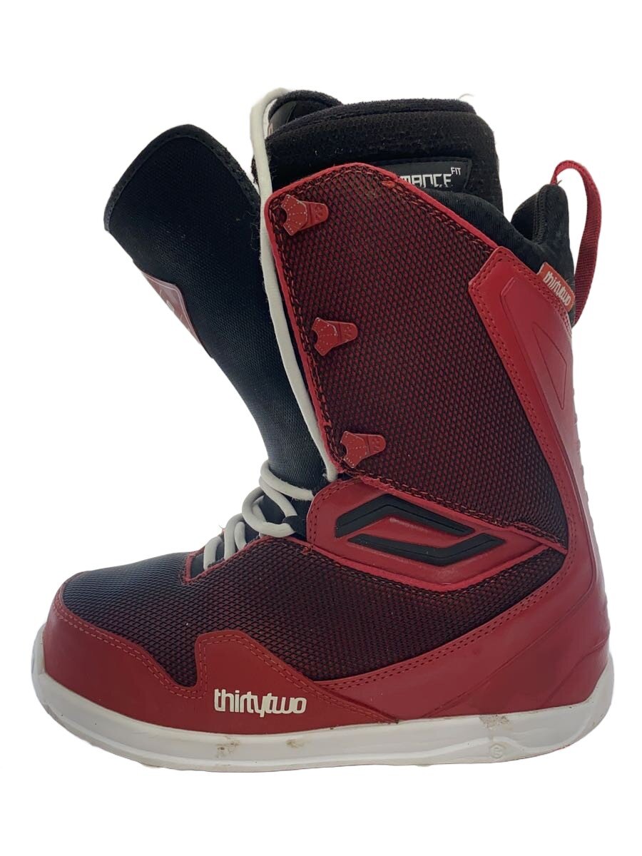 【中古】Thirty Two◆スノーボードブーツ/US8.5/シュースピード競技/RED/TM-2【運動競技】