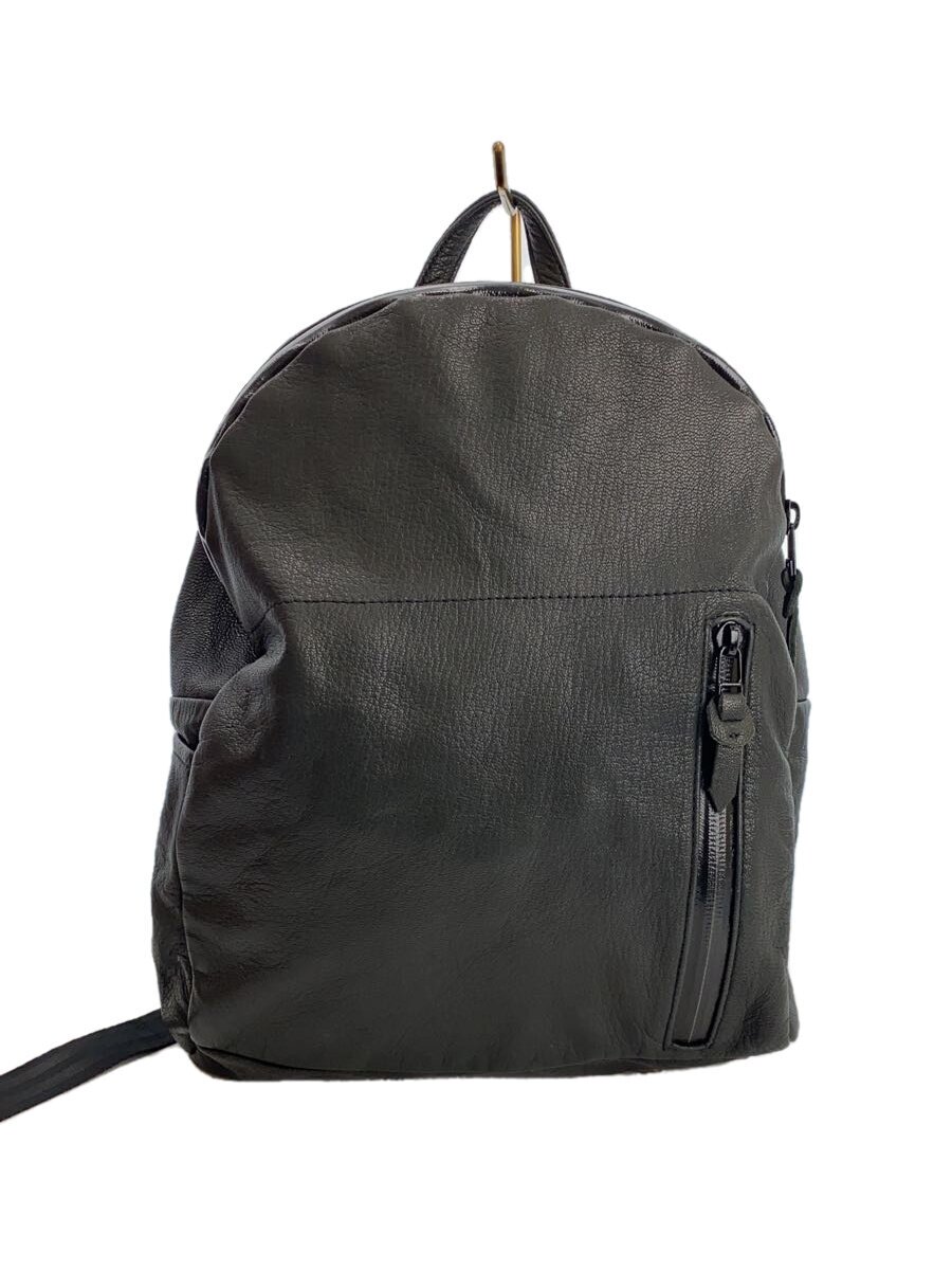 【中古】halfdaypack/背嚢/野羊革/BLK/無地【御徒面子】