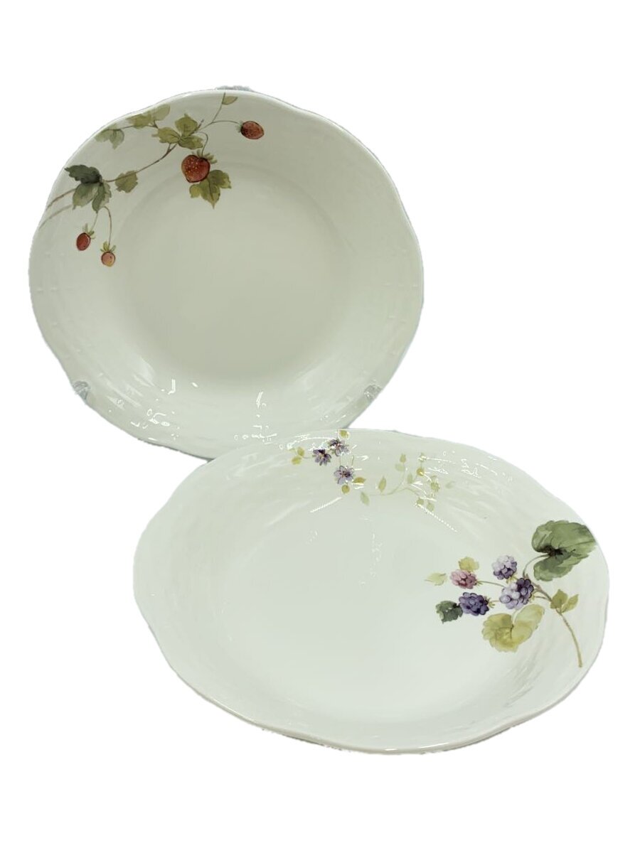 【中古】NARUMI◆プレート/2点セット/WHT/96011-23065P【キッチン用品】