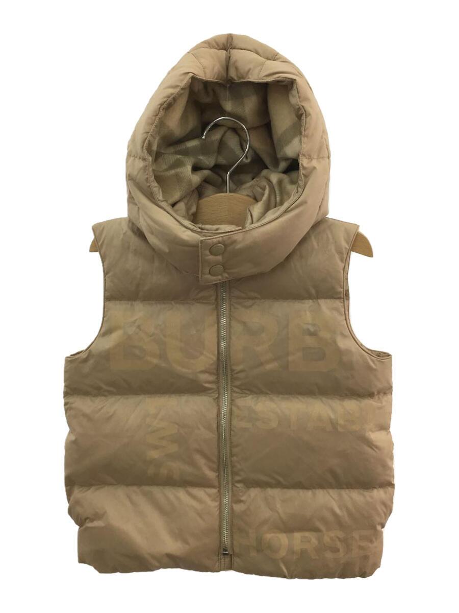 【中古】BURBERRY LONDON◆落ちこむより良い/4Y/104珊/ポリエステル/BEG/8046112【キッズ】
