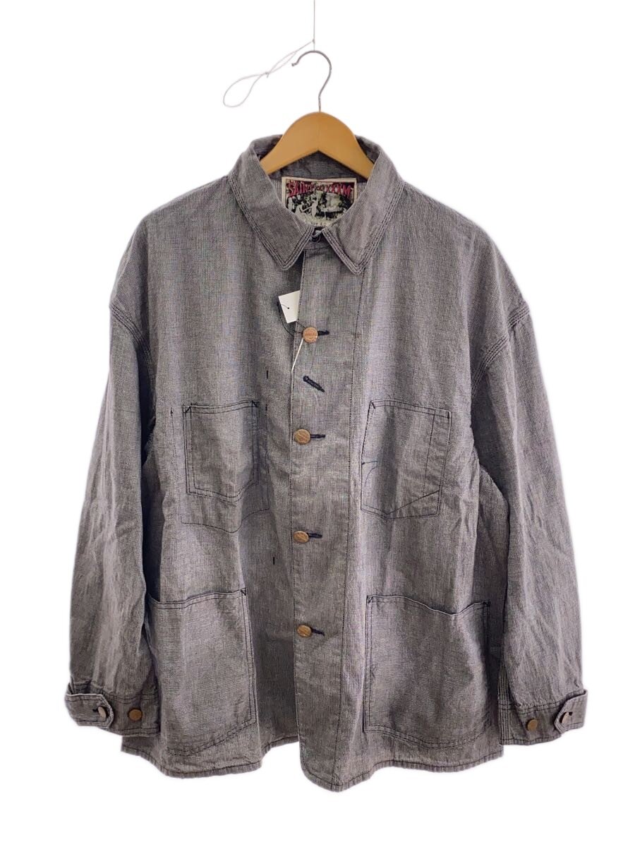【中古】SAINT MICHAEL◆×BerBerJin/BB_DENIM JKT/ヨゴレ有/押しかぶせるオール/L/SM-YS1-0000-C54//【メンズウェア】