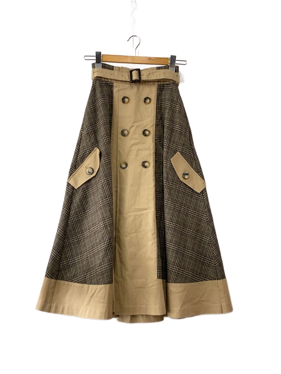 【中古】AMERI◆ロングスコート/--/綿織物/CML/0181920240//【レディース御召しもの】