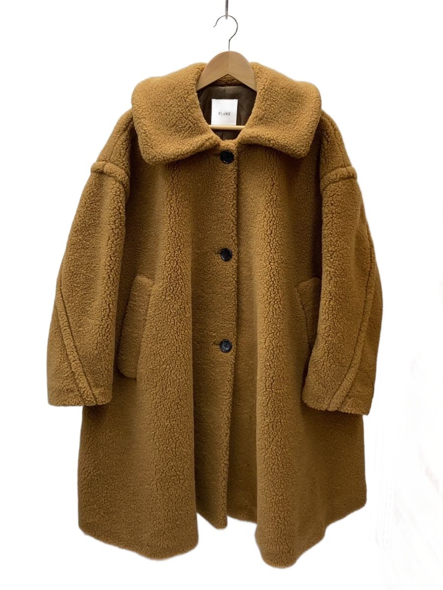 【中古】CLANE◆VOLUME FLARE BOA COAT/コート/1/ポリエステル/CML/13104-0562//【レディースウェア】｜2ｎｄ STREET 店